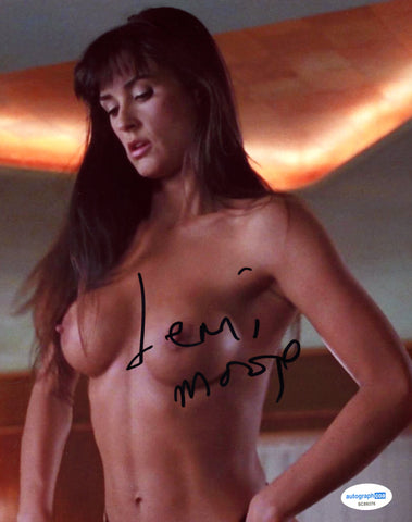 Demi Moore Striptease Signed Autograph 8x10 Photo ACOA NSFW