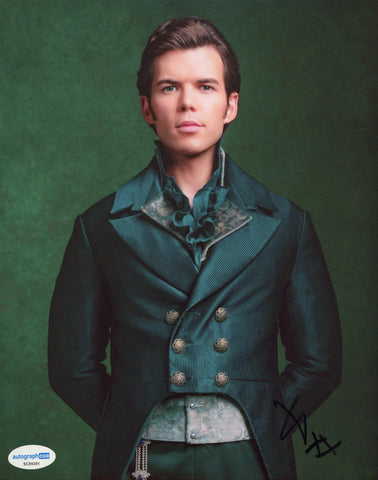 Luke Newton Bridgerton Signed Autograph 8x10 Photo ACOA