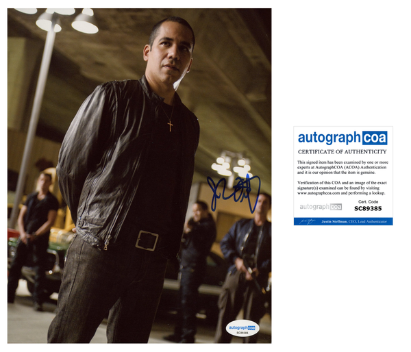 John Ortiz Fast and Furious Signed Autograph 8x10 Photo ACOA