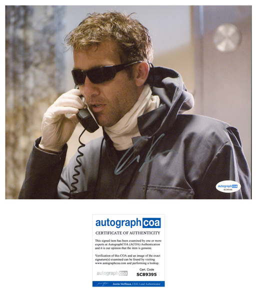 Clive Owen Inside Man Signed AUtograph 8x10 Photo ACOA