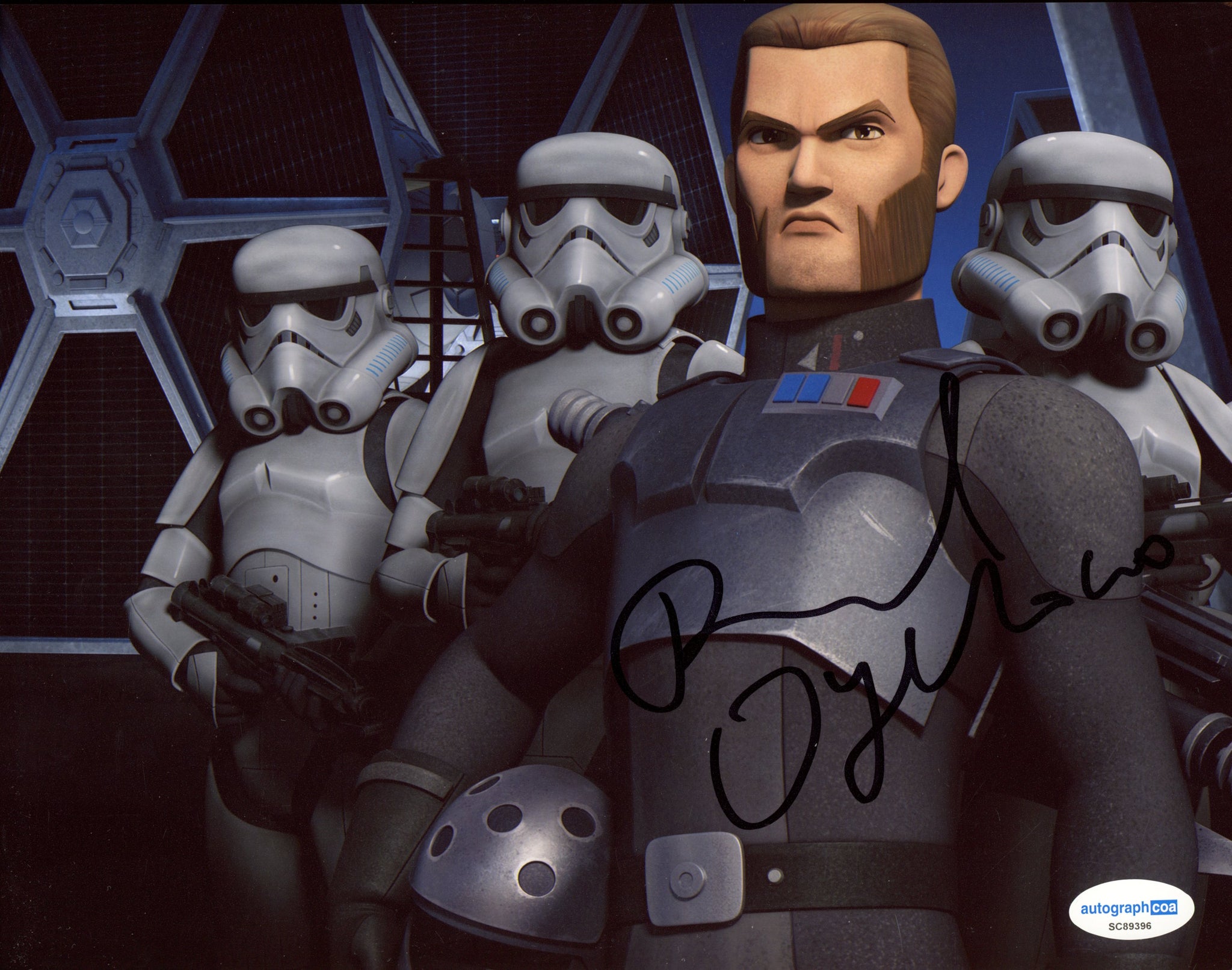 David Oyelowo Star Wars Signed Autograph 8x10 Photo ACOA