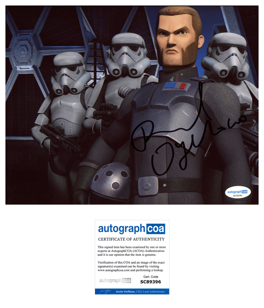 David Oyelowo Star Wars Signed Autograph 8x10 Photo ACOA