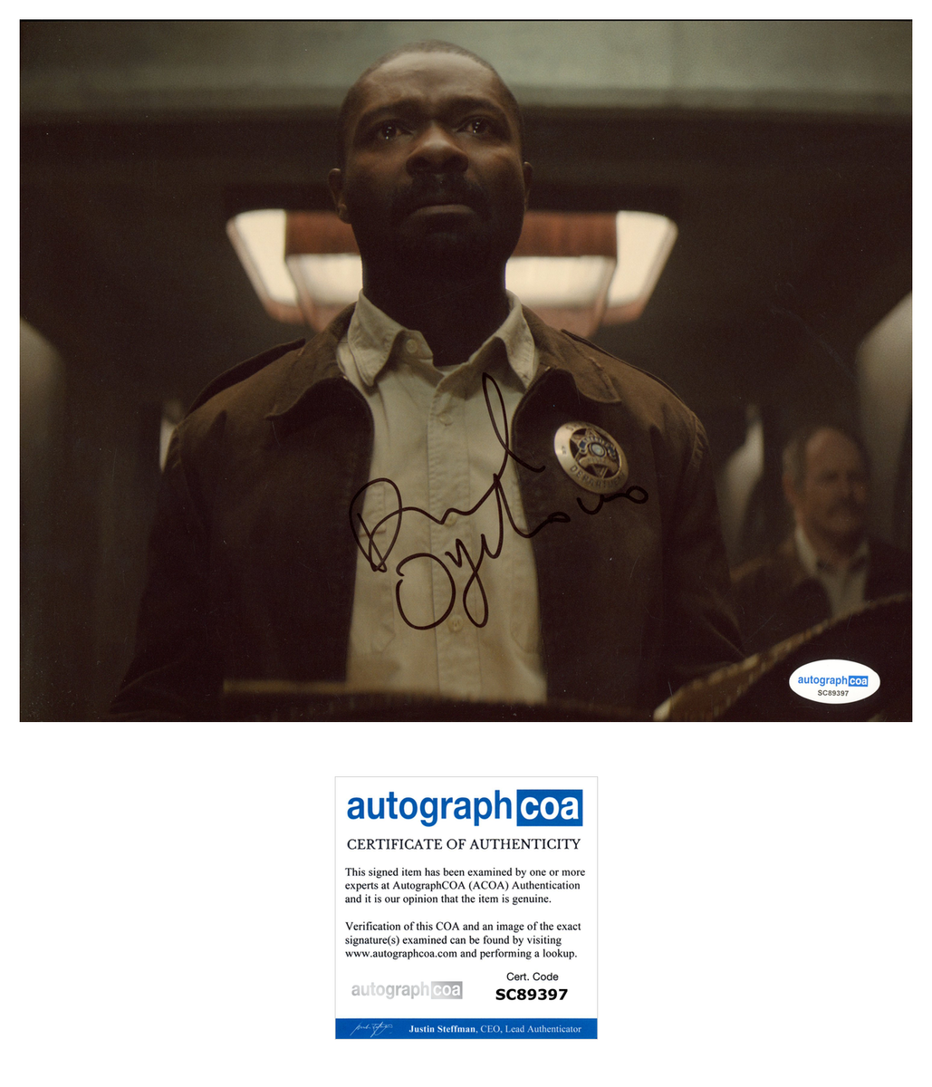 David Oyelowo Silo Signed Autograph 8x10 Photo Acoa Outlaw Hobbies