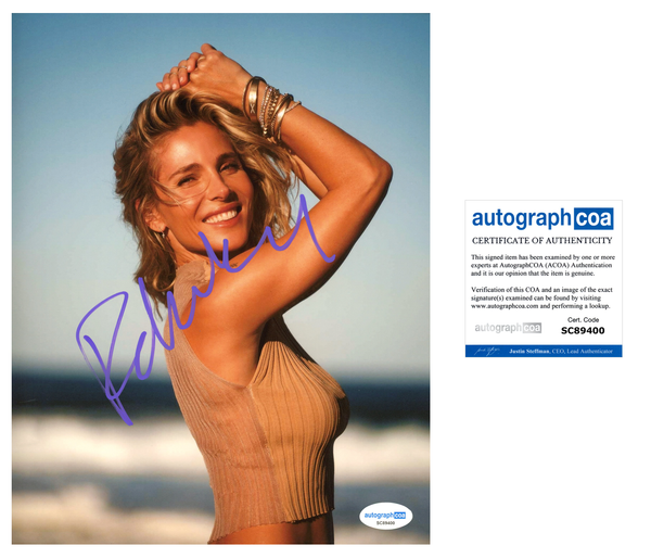 Elsa Pataky Fast and Furious Signed Autograph 8x10 Photo ACOA