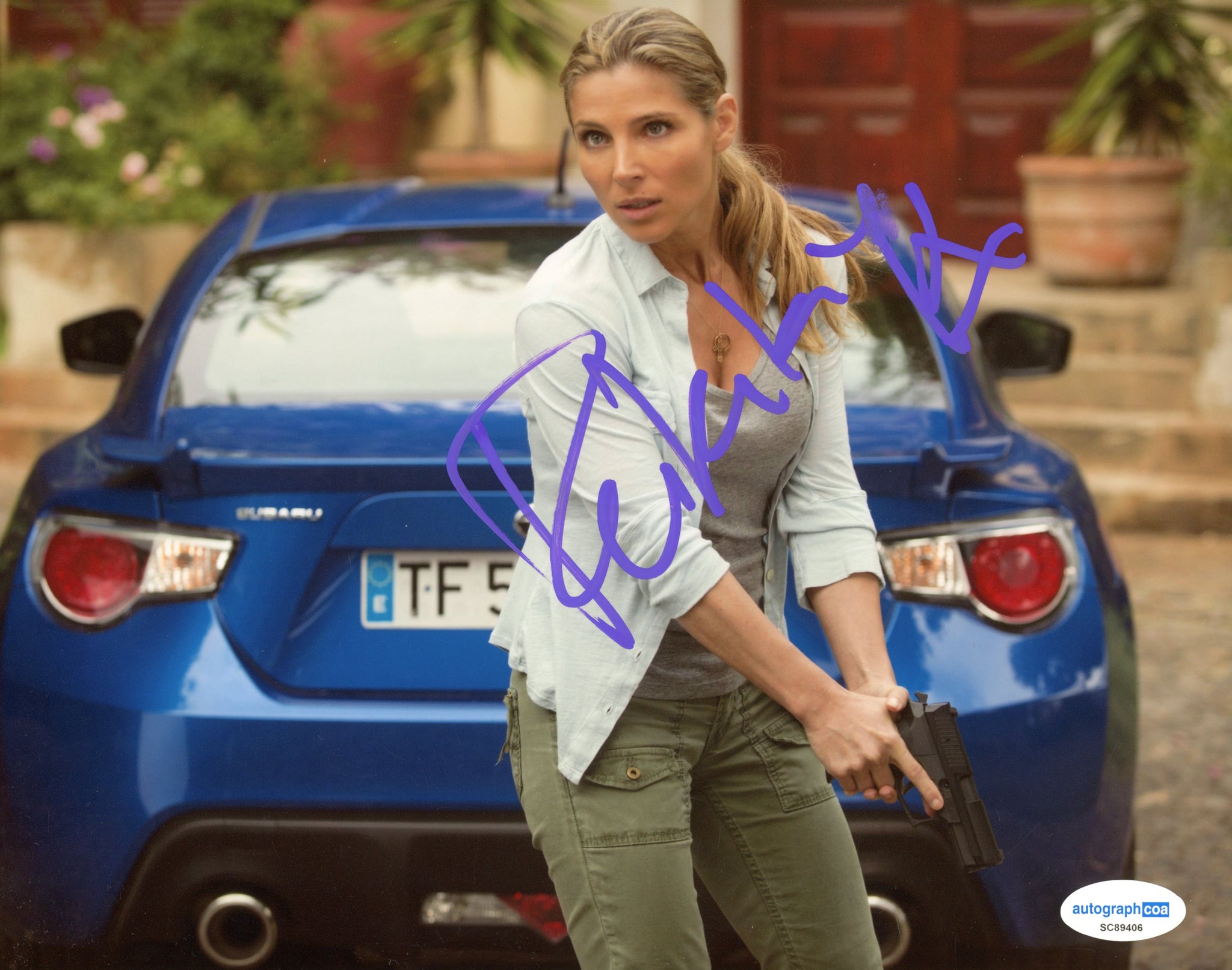 Elsa Pataky Fast and Furious Signed Autograph 8x10 Photo ACOA