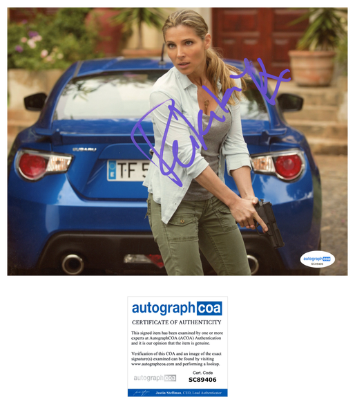 Elsa Pataky Fast and Furious Signed Autograph 8x10 Photo ACOA