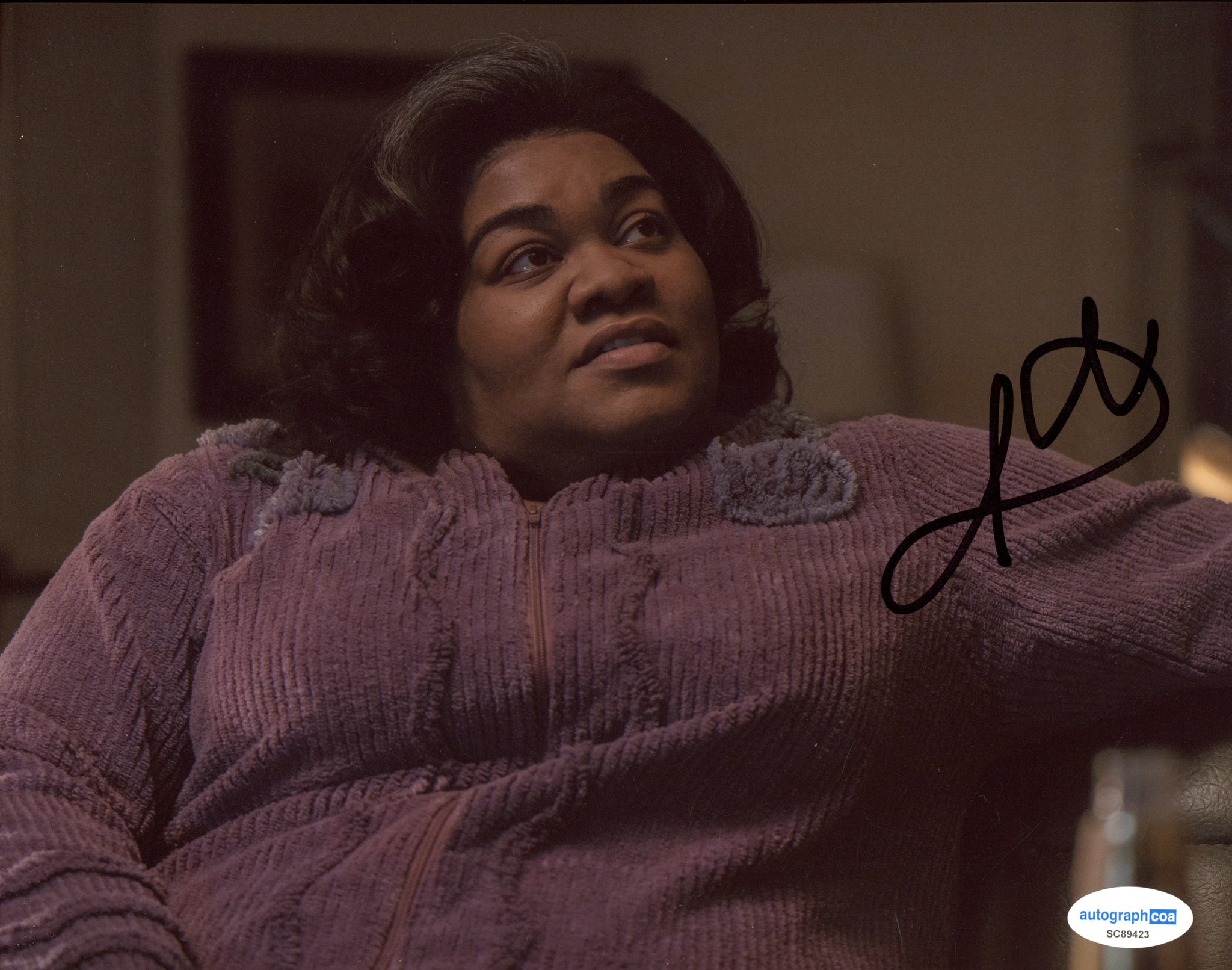 Da'Vine Joy Randolph Holdovers Signed Autograph 8x10 Photo ACOA