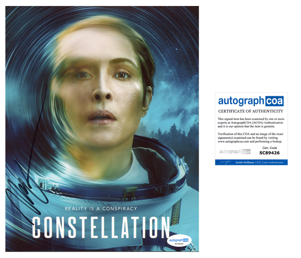 Noomi Rapace Constellation Signed Autograph 8x10 Photo ACOA