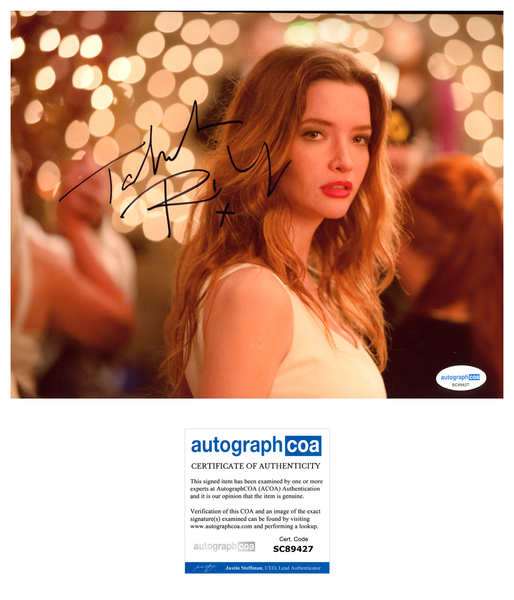 Talulah Riley Sexy Signed Autograph 8x10 Photo ACOA