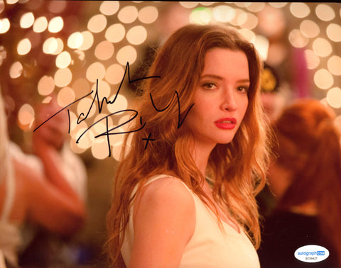 Talulah Riley Sexy Signed Autograph 8x10 Photo ACOA