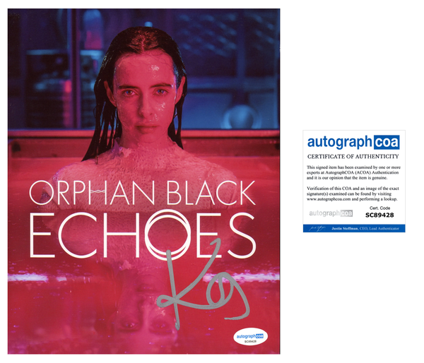 Krysten Ritter Orphan Black Signed Autograph 8x10 Photo ACOA