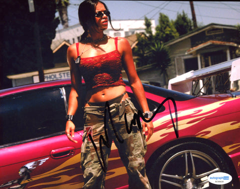 Michelle Rodriguez Fast and Furious Signed Autograph 8x10 Photo ACOA