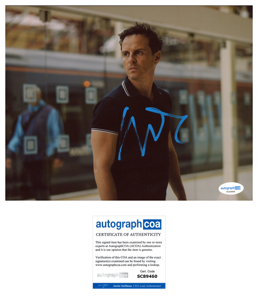 Andrew Scott All of Us Strangers Signed Autograph 8x10 Photo ACOA