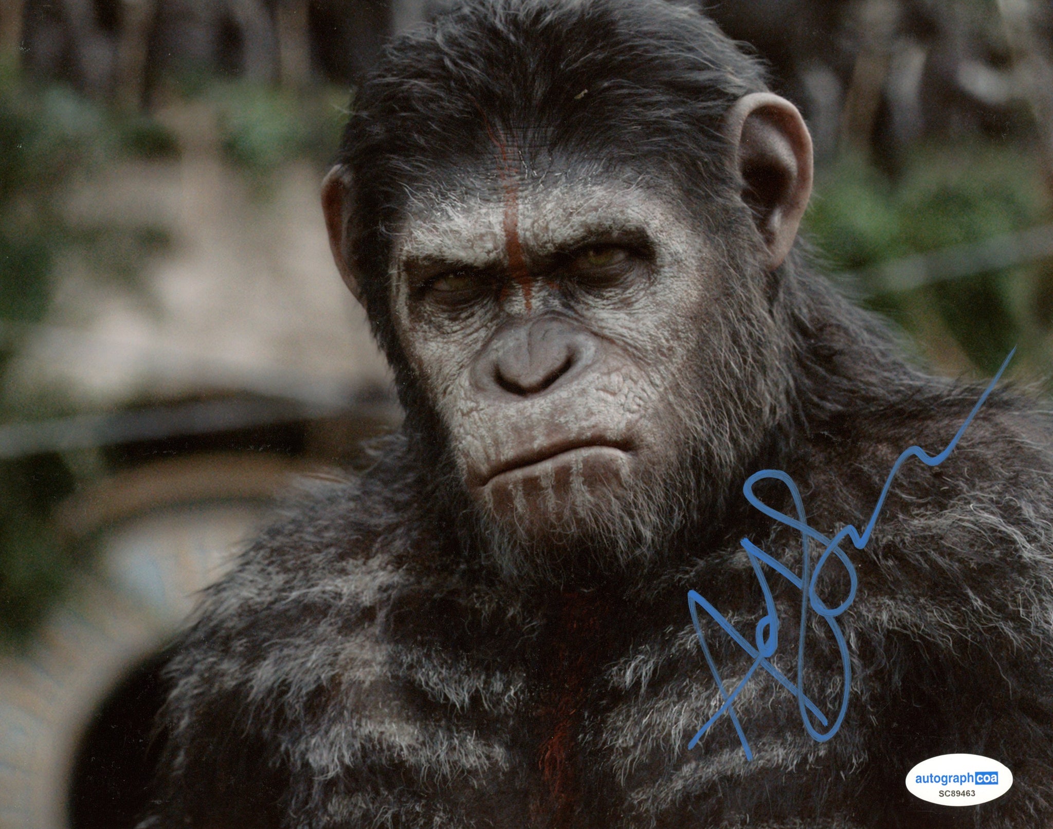 Andy Serkis Planet of the Apes Signed Autograph 8x10 Photo ACOA