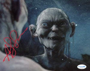 Andy Serkis Lord of the Rings Signed Autograph 8x10 Photo ACOA