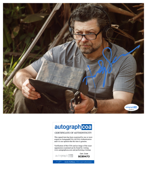 Andy Serkis Lord of the Rings Signed Autograph 8x10 Photo ACOA