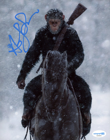 Andy Serkis Planet of the Apes Signed Autograph 8x10 Photo ACOA