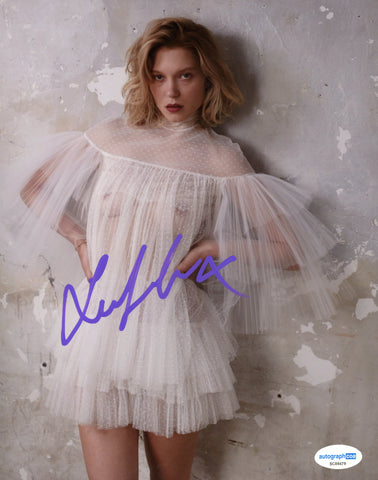 Lea seydoux Sexy Signed Autograph 8x10 Photo ACOA