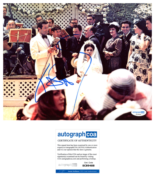 Talia Shire Godfather Signed Autograph 8x10 Photo ACOA