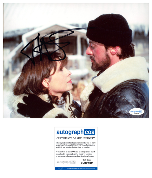 Talia Shire Rocky Signed Autograph 8x10 Photo ACOA