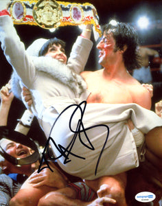 Talia Shire Rocky Signed Autograph 8x10 Photo ACOA