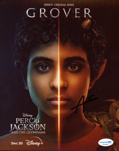 Aryan Simhadri Percy Jackson Signed Autograph 8x10 Photo ACOA