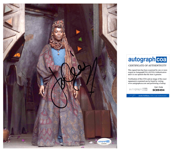 Jodie Turner Smith Acolyte Signed Autograph 8x10 Photo ACOA