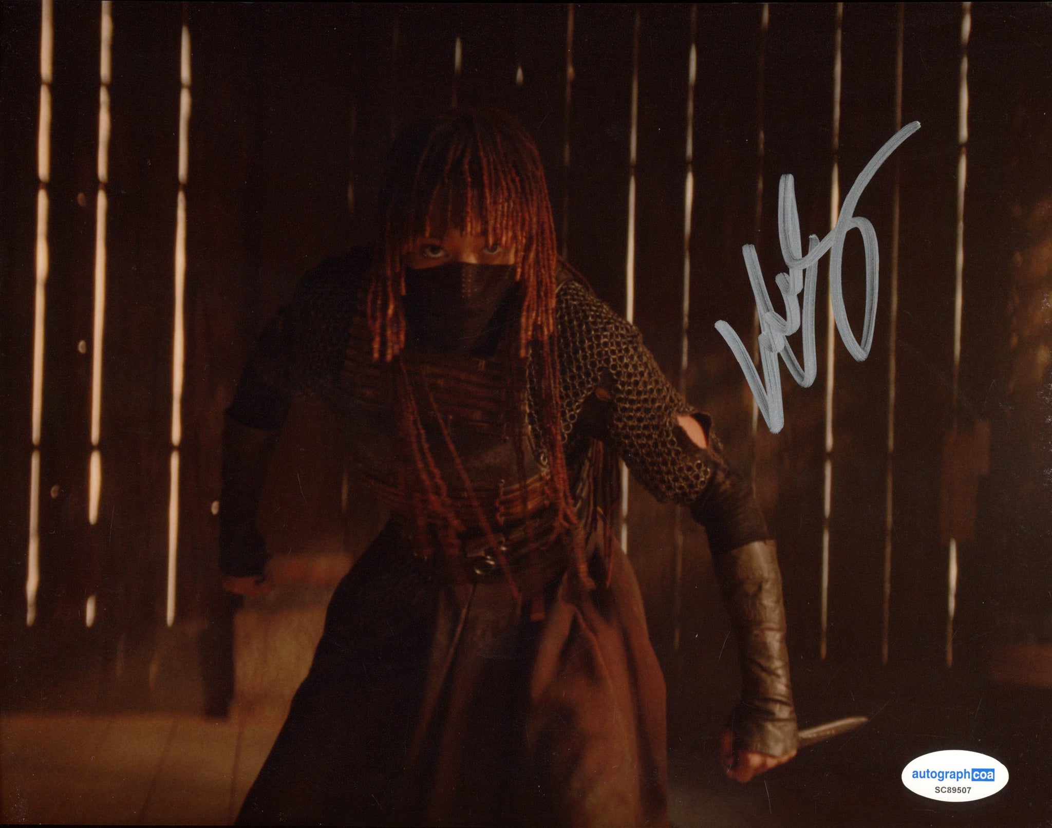 Amandla Stenberg Acolyte Signed Autograph 8x10 Photo ACOA