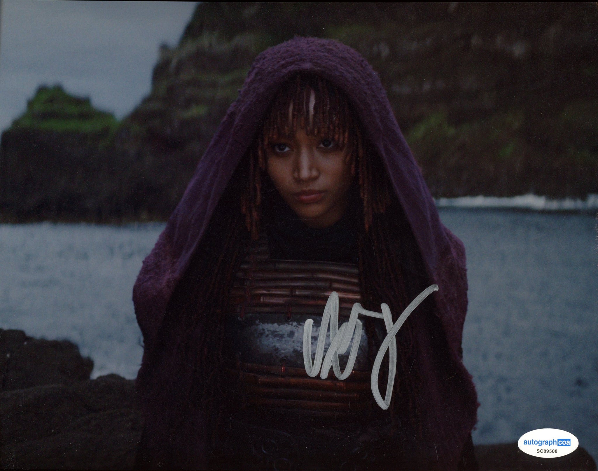 Amandla Stenberg Acolyte Signed Autograph 8x10 Photo ACOA