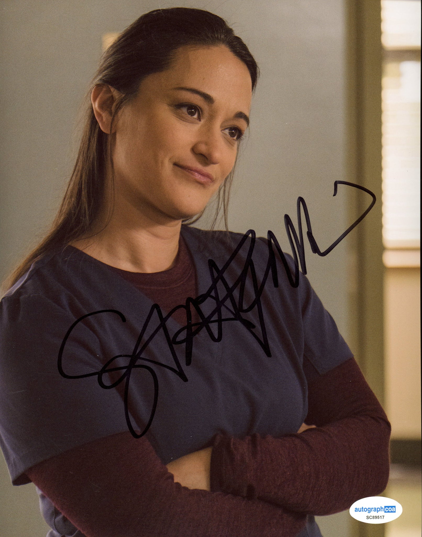 Sara Tomko Resident Alien Signed Autograph 8x10 Photo ACOA