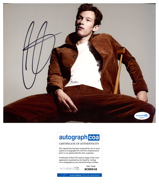 Callum Turner Signed Autograph 8x10 Photo ACOA