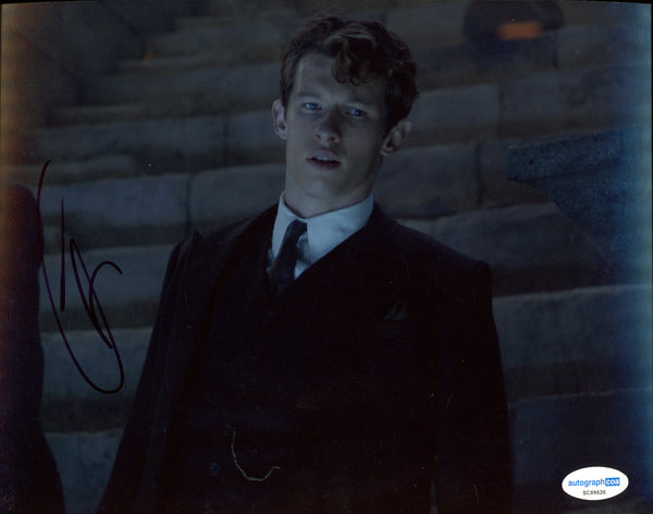 Callum Turner Fantastic Beasts Signed Autograph 8x10 Photo ACOA