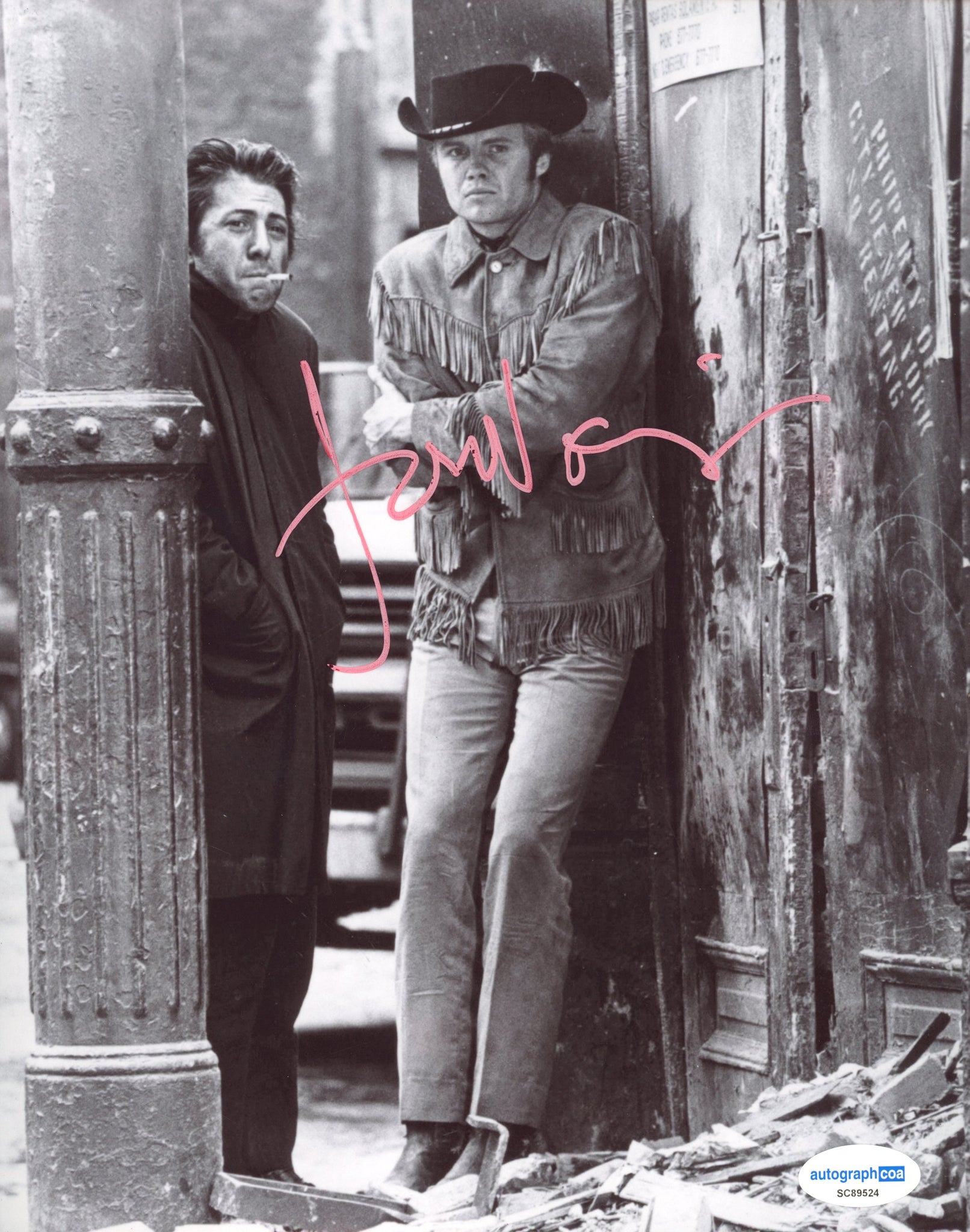 Jon Voight Midnight Cowboy Signed Autograph 8x10 Photo ACOA