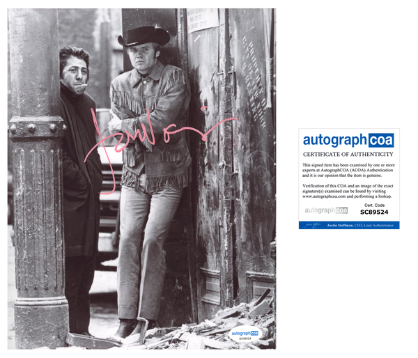 Jon Voight Midnight Cowboy Signed Autograph 8x10 Photo ACOA