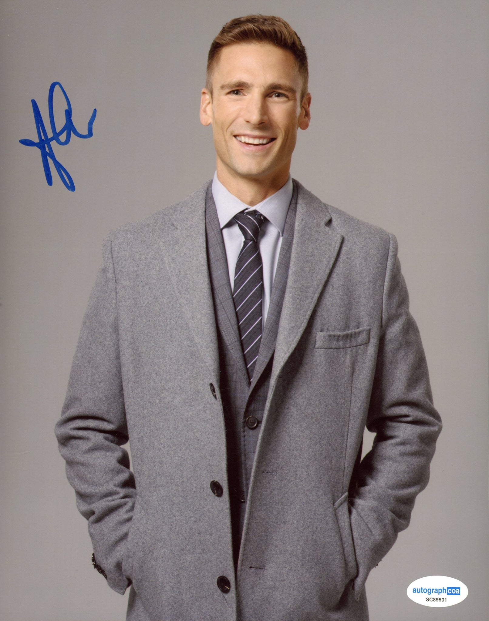 Andrew Walker Hallmark Signed Autograph 8x10 Photo ACOA