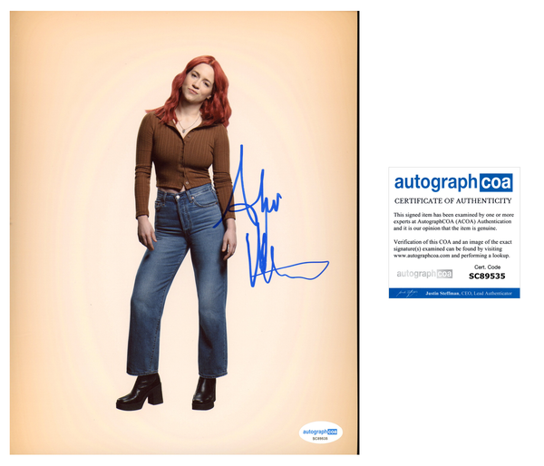 Alice Wetterlund Resident Alien Signed Autograph 8x10 Photo ACOA