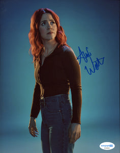 Alice Wetterlund Resident Alien Signed Autograph 8x10 Photo ACOA