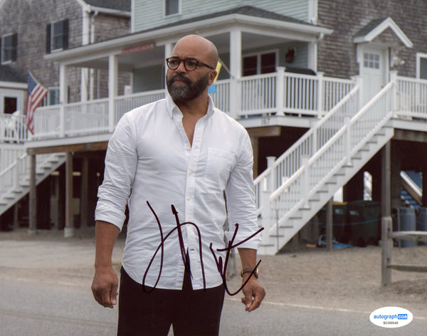 Jeffrey Wright American Fiction Signed Autograph 8x10 Photo ACOA