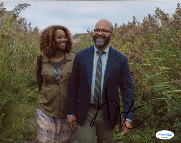 Jeffrey Wright American Fiction Signed Autograph 8x10 Photo ACOA