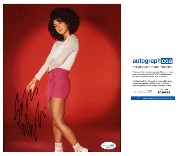 Sofia Wylie High School Musical Signed Autograph 8x10 Photo ACOA