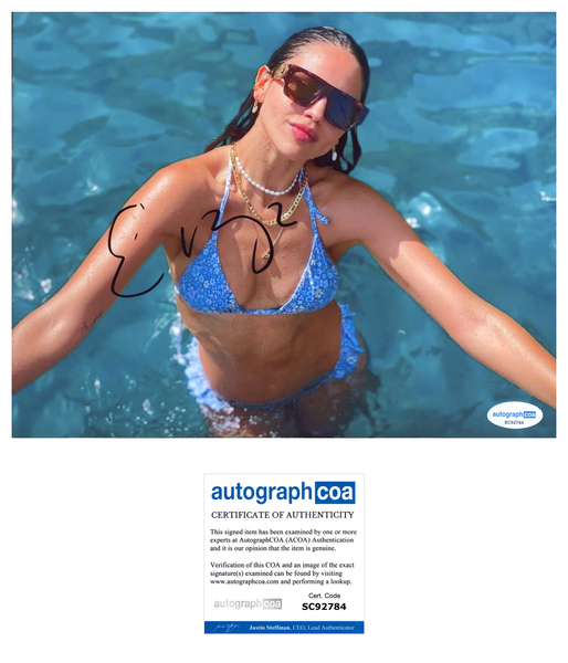 Eiza Gonzalez Sexy Signed Autograph 8x10 Photo ACOA