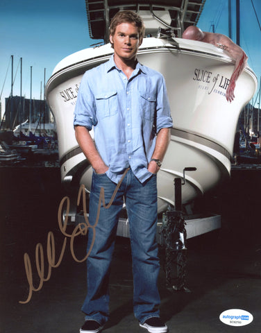 Michael C Hall Dexter Signed Autograph 8x10 Photo ACOA