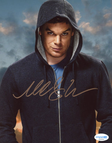 Michael C Hall Dexter Signed Autograph 8x10 Photo ACOA