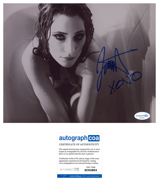 Jessica Harmon Sexy Signed Autograph 8x10 Photo ACOA