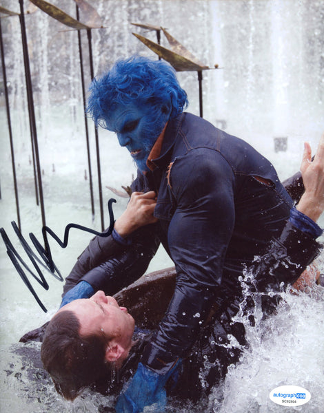 Nicholas Hoult X-men Signed Autograph 8x10 Photo ACOA