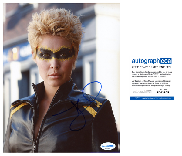 Alaina Huffman Smallville Signed Autograph 8x10 Photo ACOA