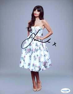 Jameela Jamil Good Place Signed Autograph 8x10 photo ACOA