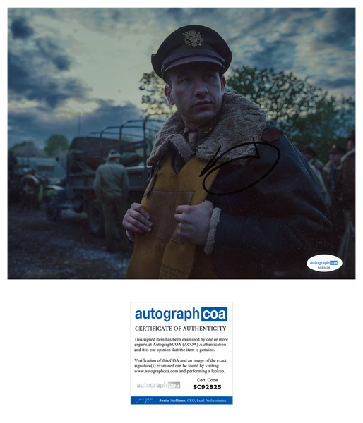 Barry Keoghan Masters of Air Signed Autograph 8x10 Photo ACOA