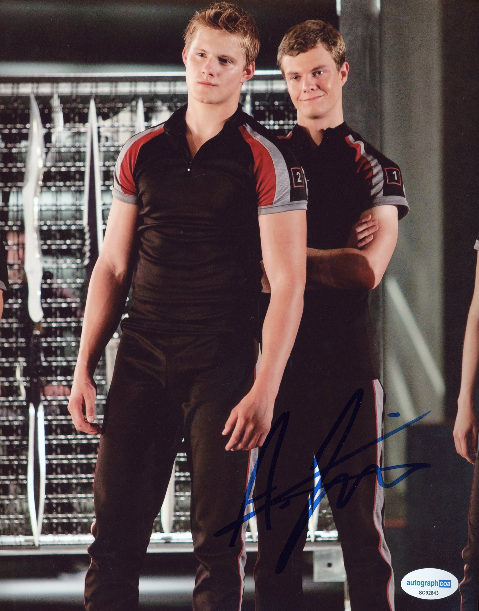 Alexander Ludwig Hunger Games Signed Autograph 8x10 Photo ACOA