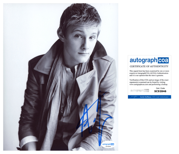 Alexander Ludwig Hunger Games Signed Autograph 8x10 Photo ACOA